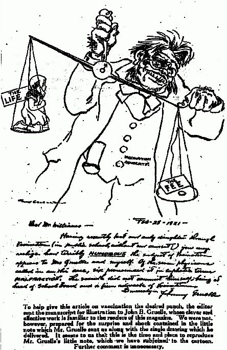 Raggedy Ann's father 
declines to promote poison pushers.